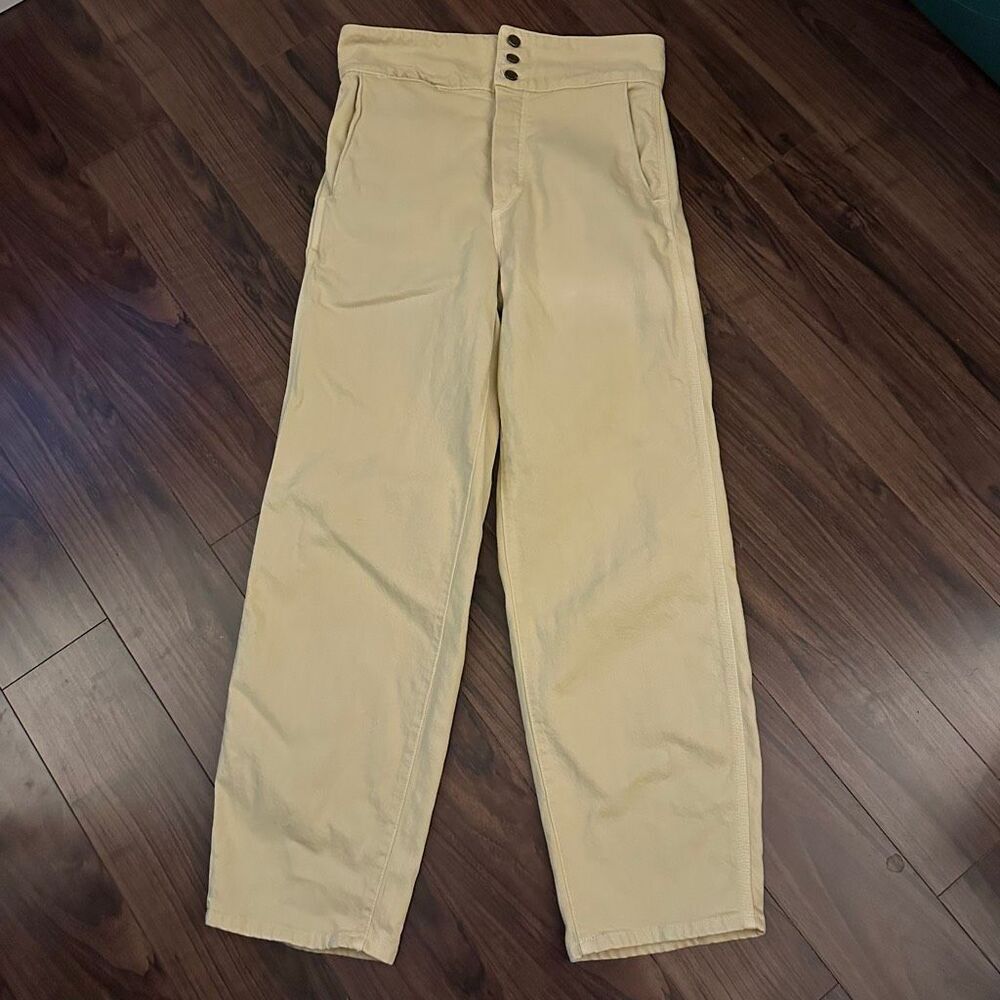 Gil Rodriguez marseille high waist jean yellow 29